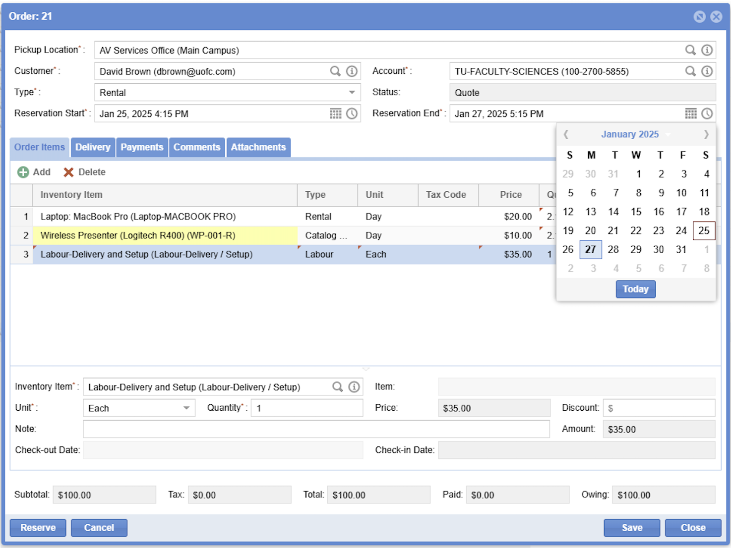 Loans Module