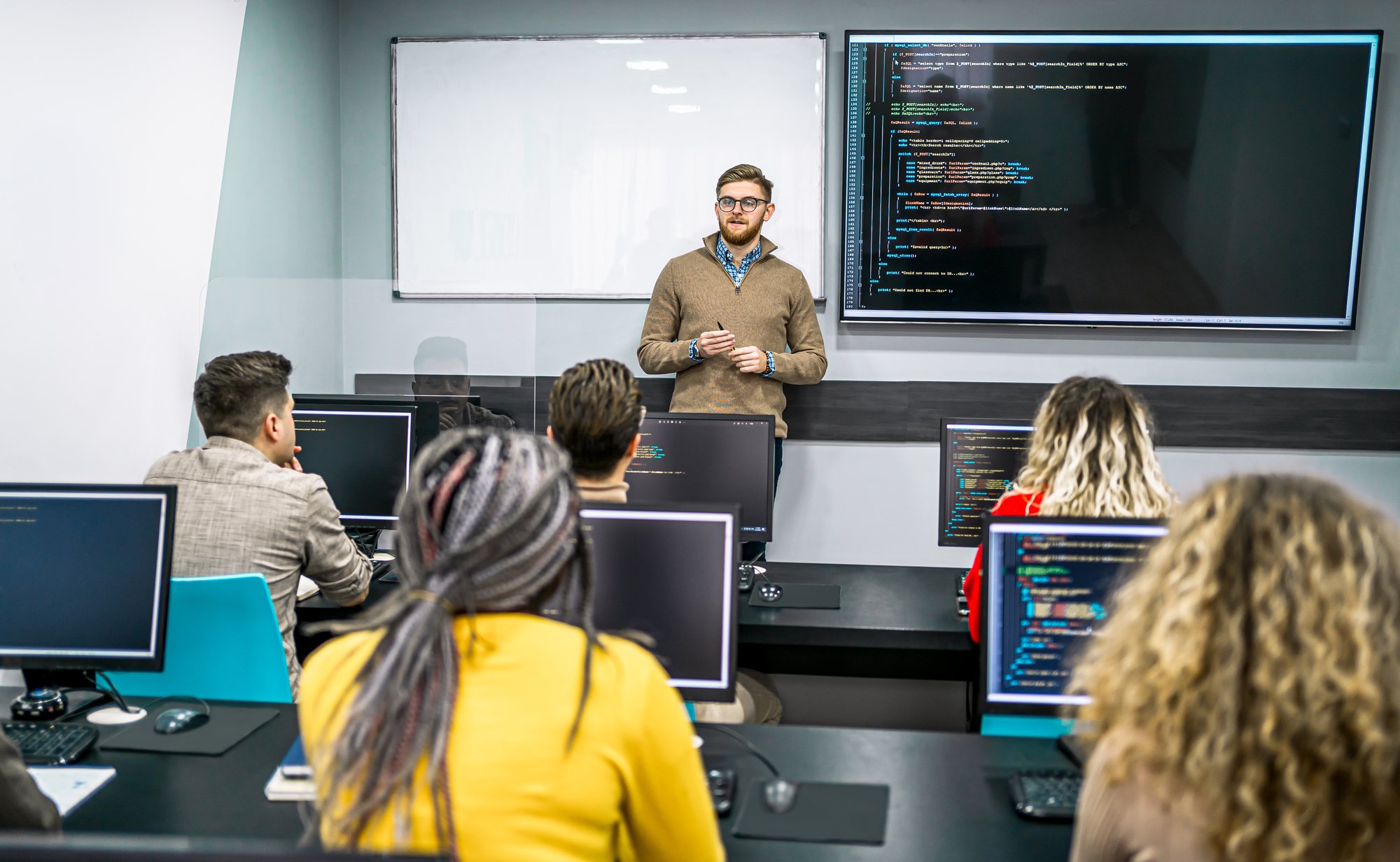 Classroom with Technology